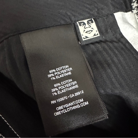 Obey Straggler Vintage Pants Size 32 - Picture 7 of 10